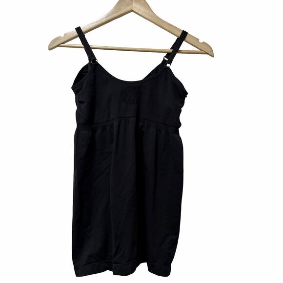 Kindred Bravely Sublime Pumping Nursing Tank Top Size XL Black Built In Bra - Picture 2 of 6
